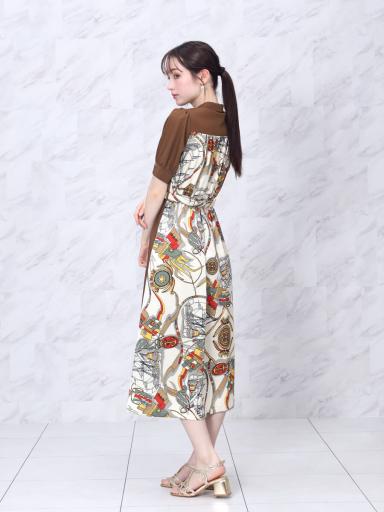 マリンプリントシャツワンピース - FENNEL - FENNEL｜YAMADAYA STORE