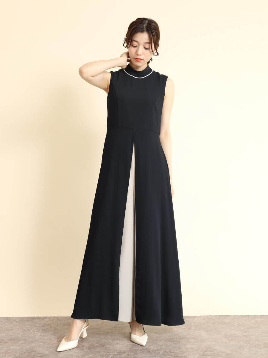 バイカラーインパンツワンピース - FENNEL - FENNEL｜YAMADAYA STORE