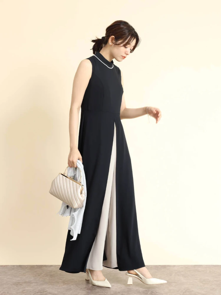 バイカラーインパンツワンピース - FENNEL - FENNEL｜YAMADAYA STORE