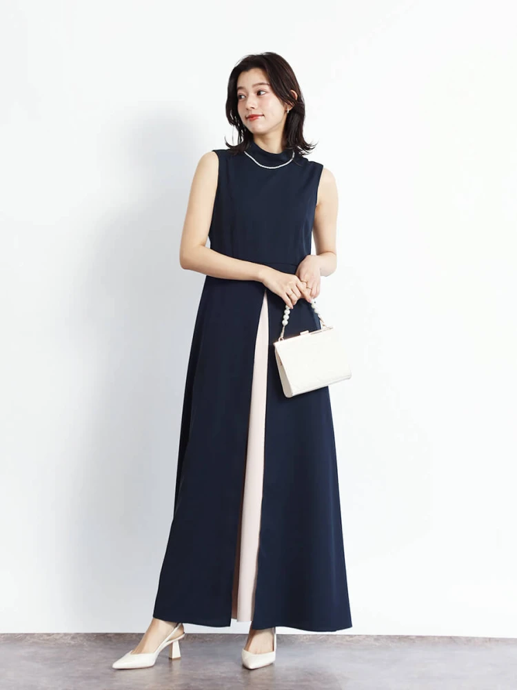 FENNEL バイカラーAラインワンピース 楽天市場】FENNEL フェンネル バイカラーAラインワンピース