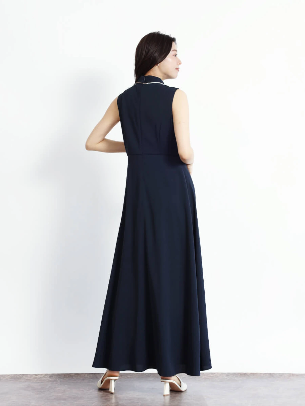 フェンネル セットアップ プリーツワンピース ネイビー フェンネル セットアップ プリーツワンピース ネイビー FENNELのドレス