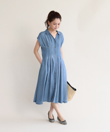 FENNELxシャツワンピース