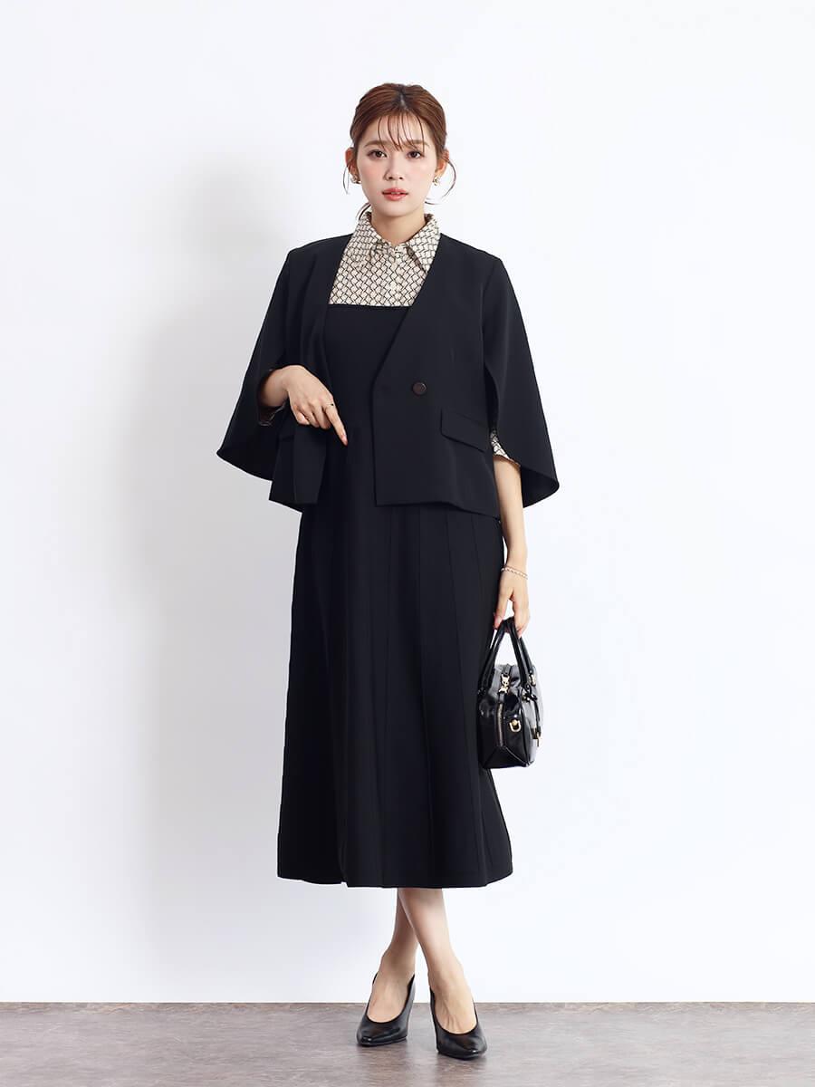 YAMADAYA FENNEL ノースリーブカットソーワンピース 黒 YAMADAYAフェンネル ノースリーブ ニットロングワンピース 黒/ベージュ