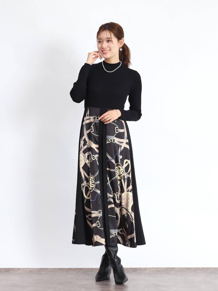 【新品♡タグ付き】FENNEL ヤマダヤ　ケープスリーブティアードワンピース　M FENNELの商品一覧｜ファッション通販のYAMADAYA STORE