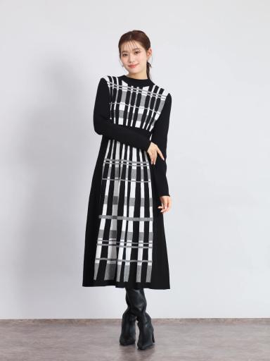 FENNELxニットワンピース