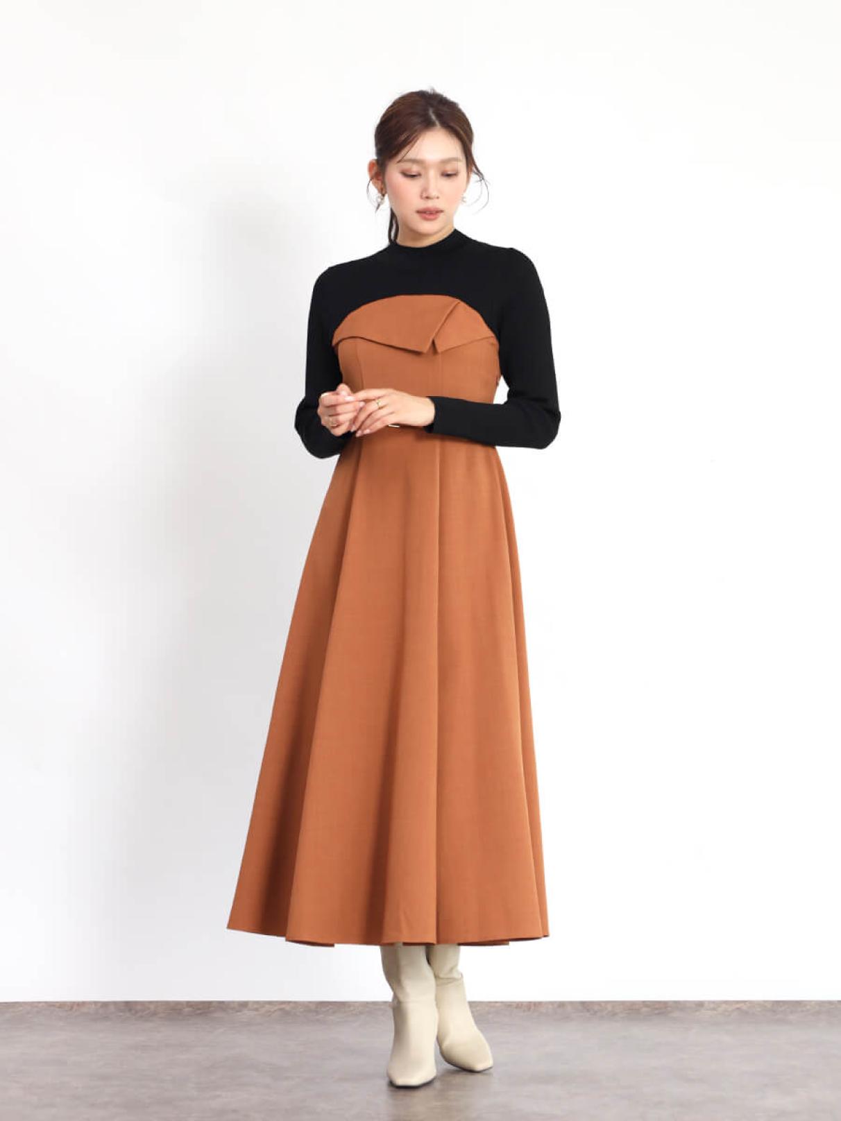 新品 FENNEL フリルワンピース パーティードレス ヤマダヤ 結婚式 謝恩会 FENNELのドレスの商品一覧｜ファッション通販のYAMADAYA STORE