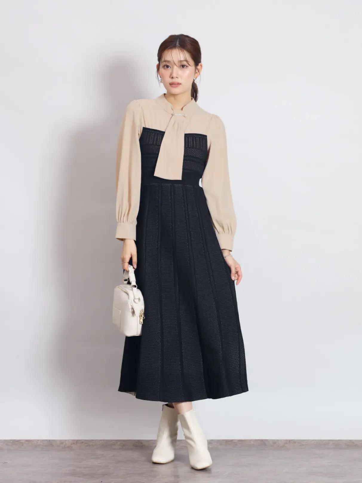 FENNEL ブラウス FENNEL（フェンネル） 【フェンネル】アシンメトリージョーゼット