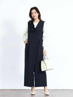 アシンメトリーフリルオールインワン - FENNEL - FENNEL｜YAMADAYA STORE