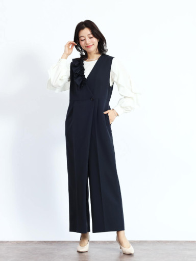 アシンメトリーフリルオールインワン - FENNEL - FENNEL｜YAMADAYA STORE