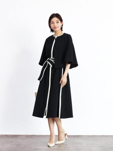 【新品♡タグ付き】FENNEL ヤマダヤ　ケープスリーブティアードワンピース　M FE4103EW003958_16_l.jpg