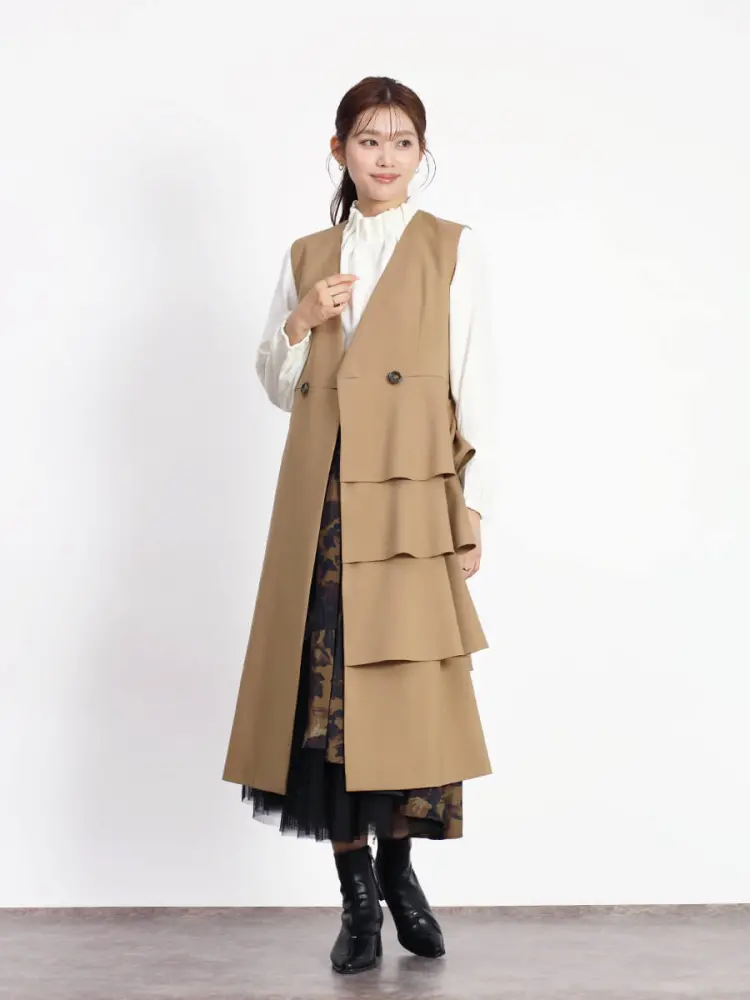 フリルジレワンピ - FENNEL - FENNEL｜YAMADAYA STORE