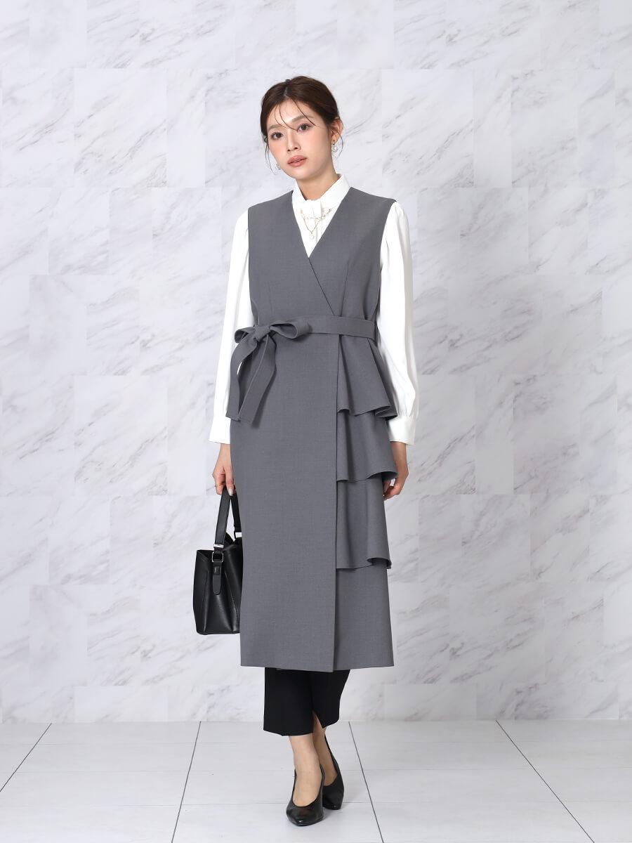 アシメフリルジレワンピ - FENNEL - FENNEL｜YAMADAYA STORE