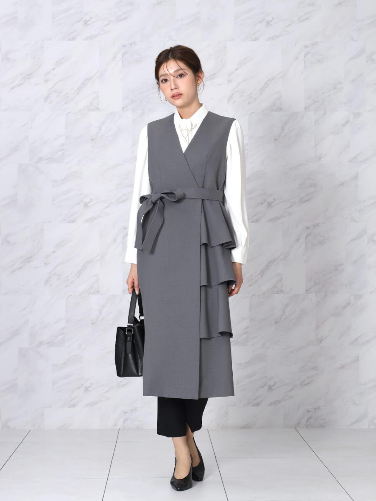 アシメフリルジレワンピ - FENNEL - FENNEL｜YAMADAYA STORE