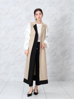 ベージュ　166cm