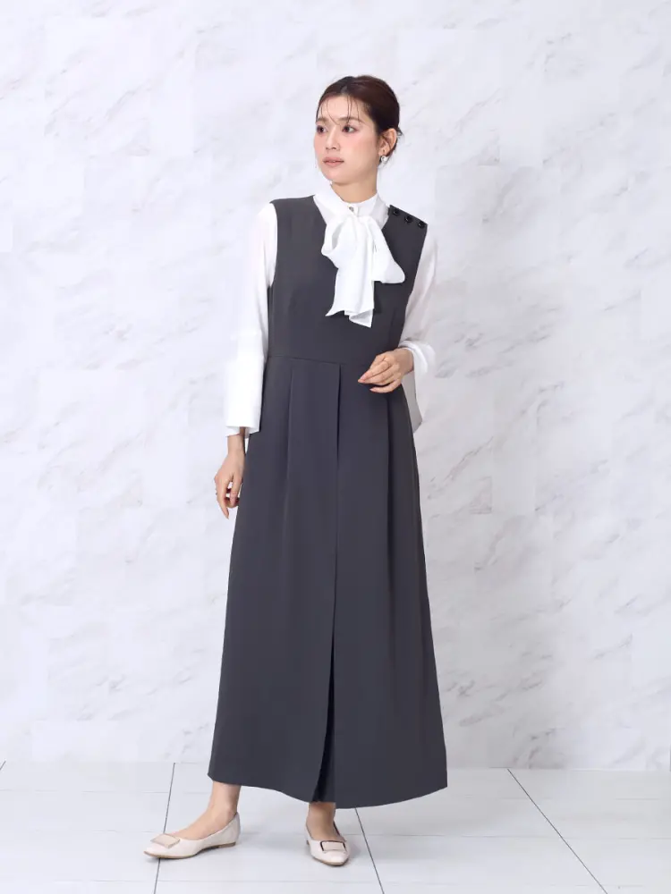 Vネックオールインワン - FENNEL - FENNEL｜YAMADAYA STORE