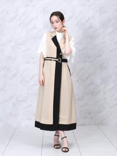 ベージュ　169cm