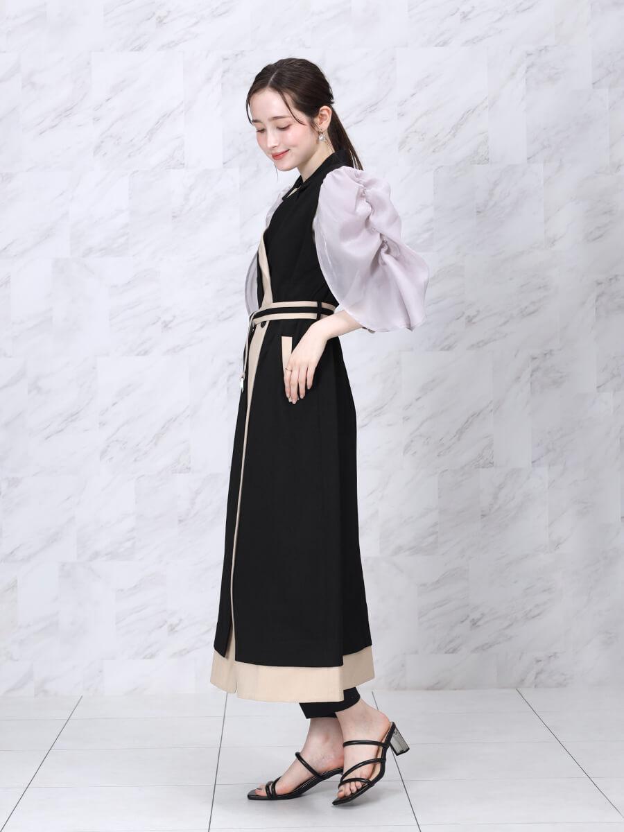 匿名送料込　新品★ヤマダヤ　FENNELフェンネル　フロントジップジレワンピース 2024-1008-154117365.jpg