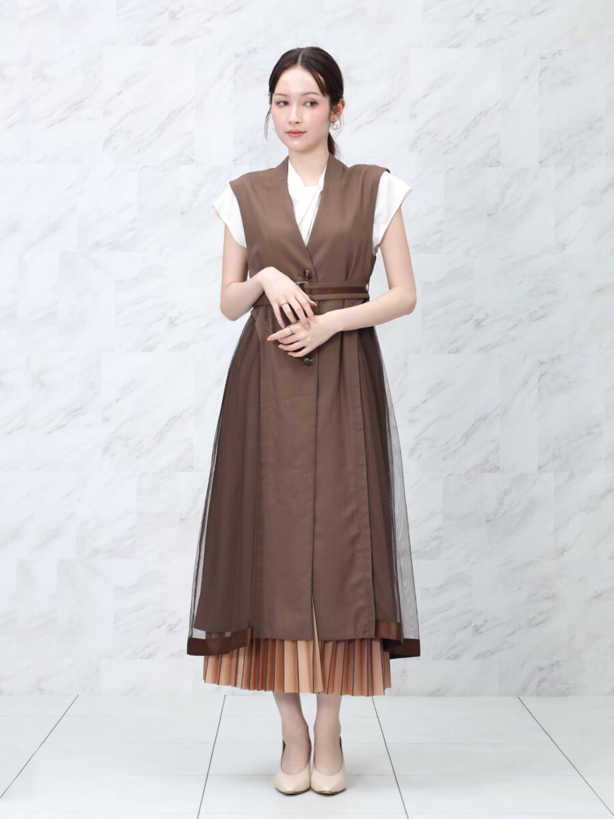 チュールドッキングジレワンピ - FENNEL - FENNEL｜YAMADAYA STORE
