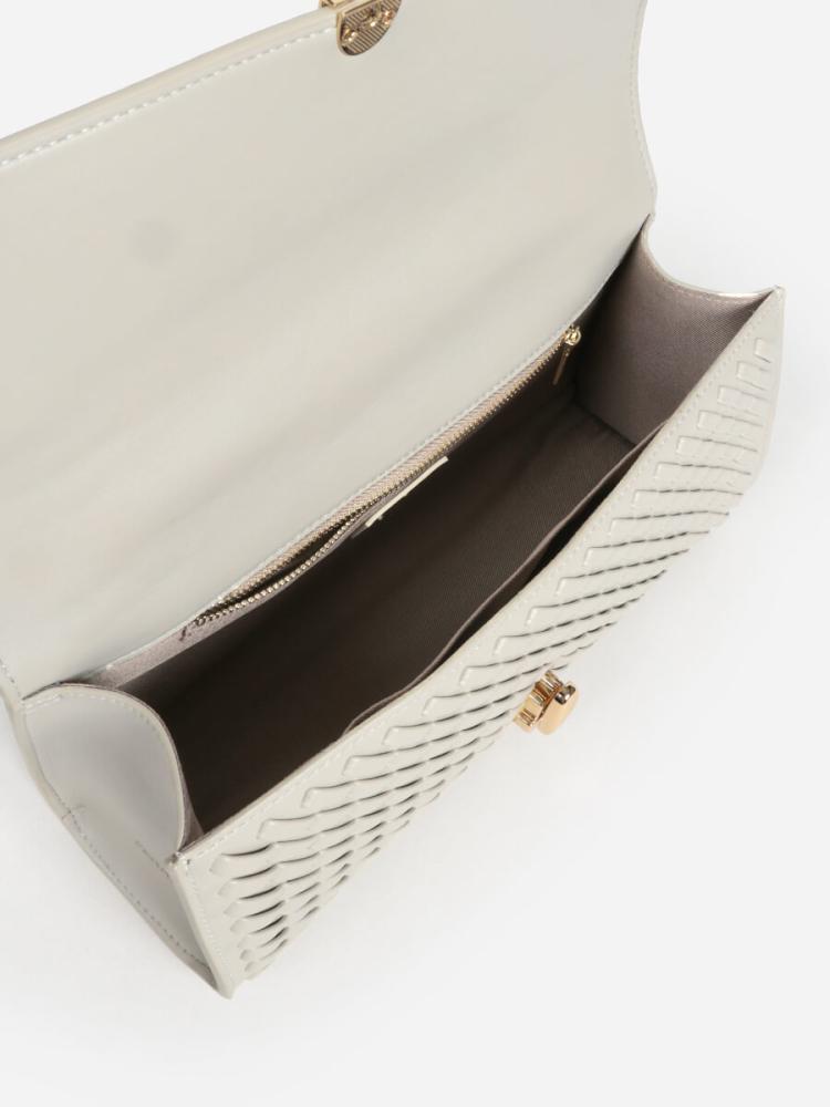 新品　YAMADAYA FENNEL ベージュ レザー ハンドバッグ 新品 YAMADAYA FENNEL ベージュ レザー ハンドバッグ FENNELの