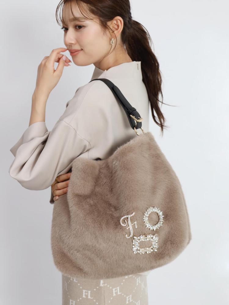 新品　YAMADAYA FENNEL ベージュ レザー ハンドバッグ 新品 YAMADAYA FENNEL ベージュ レザー ハンドバッグ FENNELの