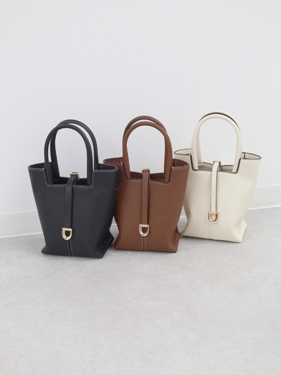 ステッチデザインバケツ型ミニバッグ - FENNEL - FENNEL｜YAMADAYA STORE