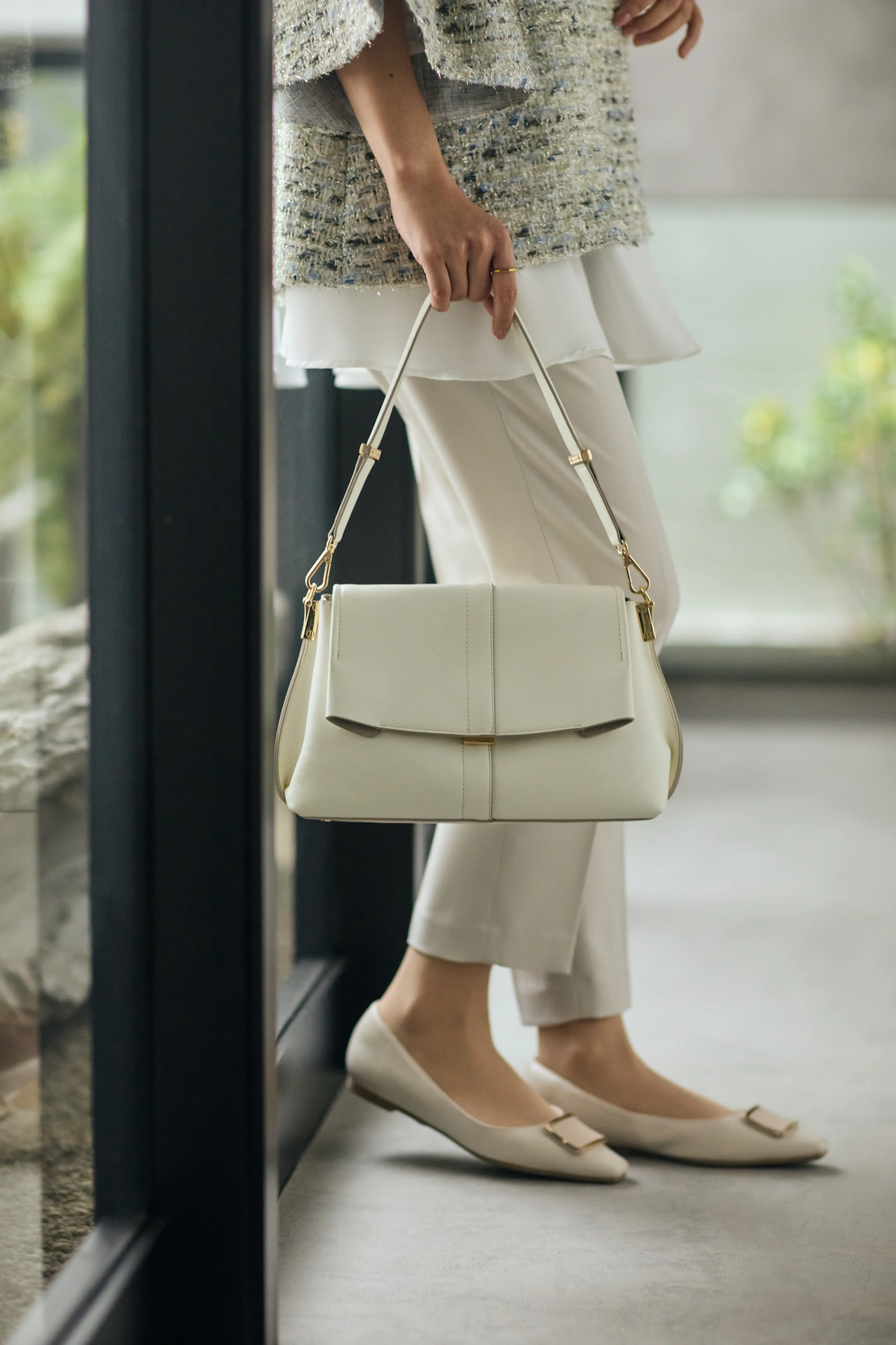 フェイクレザーフラップハンドバッグ - FENNEL - FENNEL｜YAMADAYA STORE