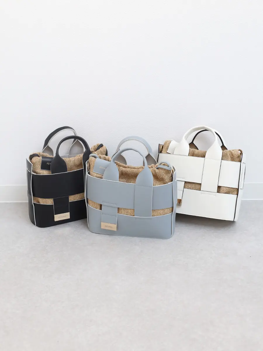 インポーチ付きメッシュトートバッグ - FENNEL - FENNEL｜YAMADAYA STORE