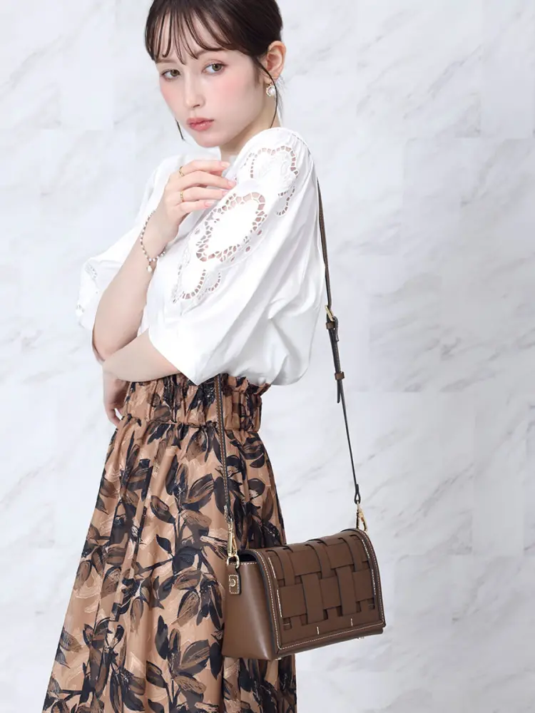 メッシュスクエアショルダーバッグ - FENNEL - FENNEL｜YAMADAYA STORE