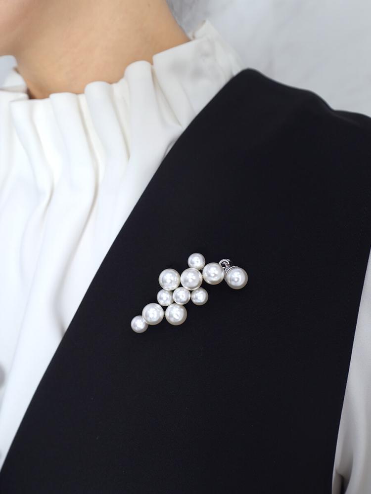 フェイクパールブローチネックレス - FENNEL - FENNEL｜YAMADAYA STORE