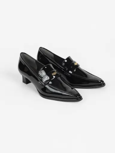 キラ　 エナメルローファー37 ハーフ 本革ローファー｜レディース靴の通販 shop kilakila（キラキラ）本店