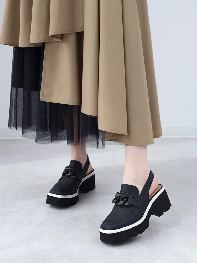 チェーンモチーフローファーサンダル - FENNEL - FENNEL｜YAMADAYA STORE