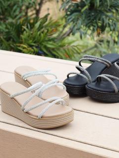 ビジューコードウェッジソールサンダル - FENNEL - FENNEL｜YAMADAYA STORE