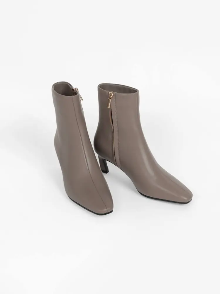 ラムレザーサイドジップショートブーツ - FENNEL - FENNEL｜YAMADAYA STORE