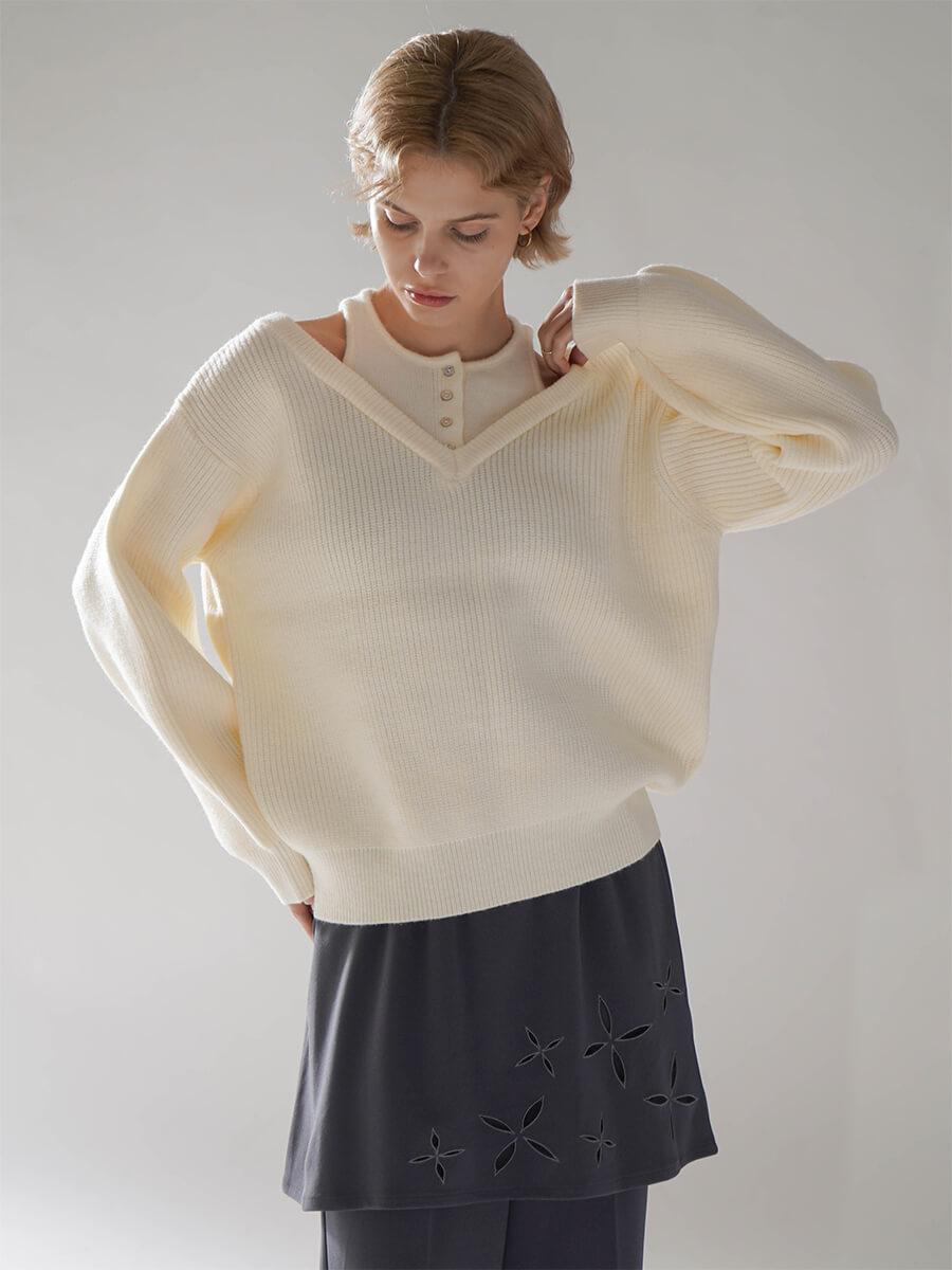 LAYERED LIKE KNIT