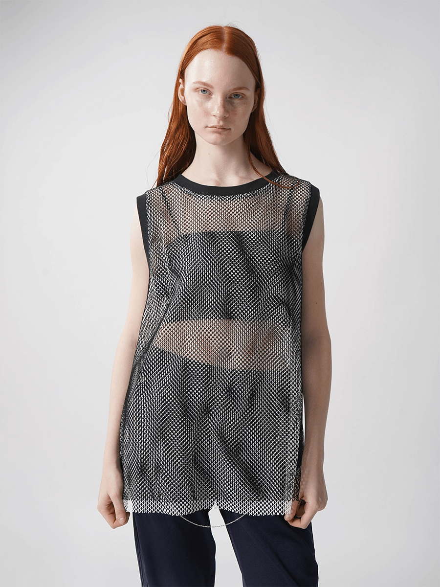 MESH LAYERED TANK TOP