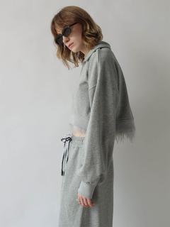 レディース スウェット ビジュー グレー 新品 未使用 ヤマダヤ スコットクラブ 10．0oz クルーネック スウェット（裏パイル）＜アダルト