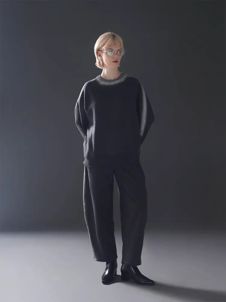 :ETHR OF ヤマダヤ スウェットワンピース オフホワイト ETHR OF ヤマダヤ スウェットワンピース オフホワイト ETHR OF