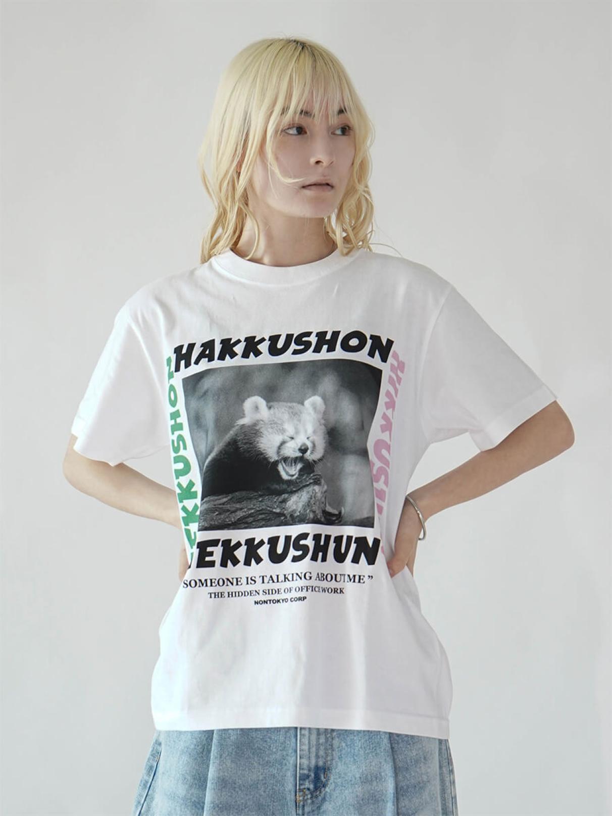 RACCOON PRINT T-SHIRT - NON TOKYO - :ETHR OF｜YAMADAYA STORE