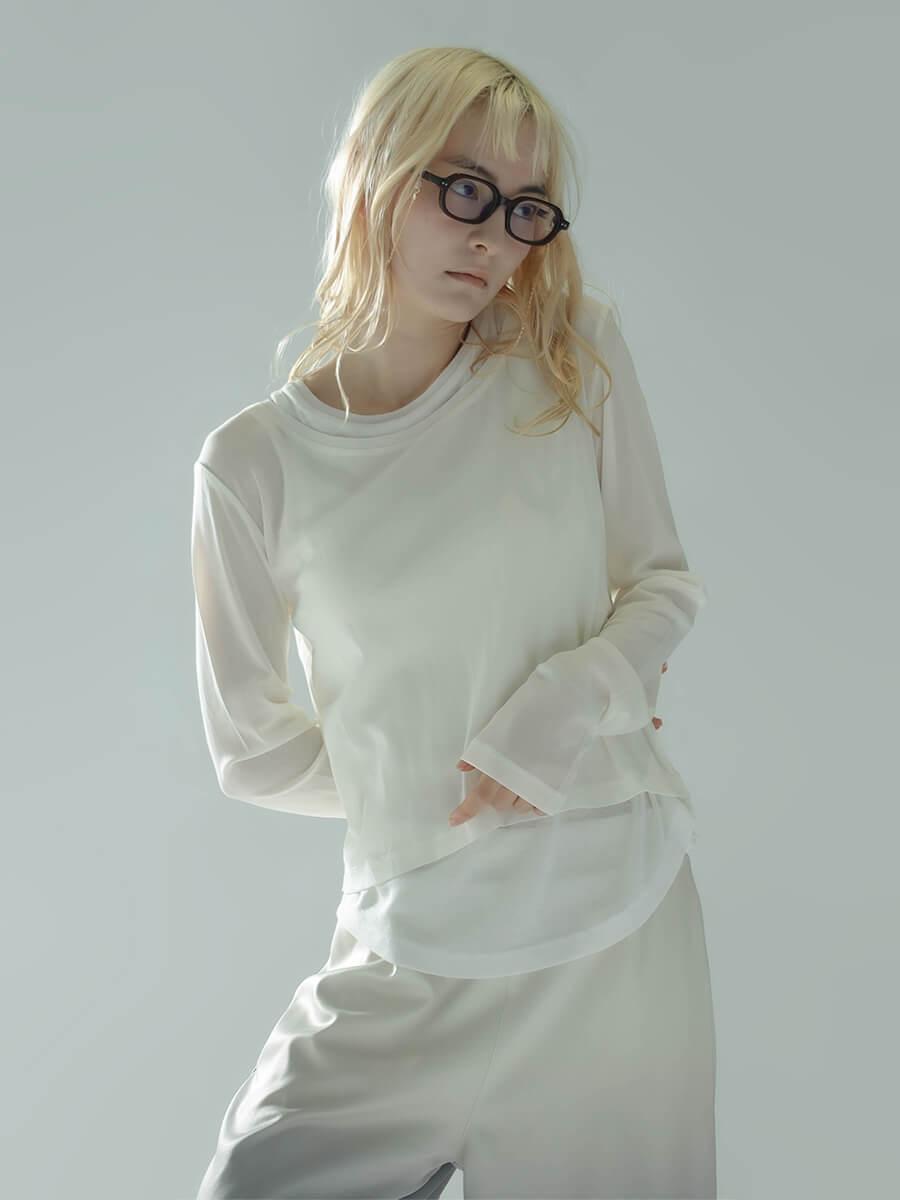 SHEER LAYERED LIKE TOPS