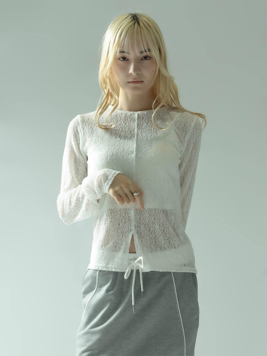 CROCHET-LIKE LACE TOPS