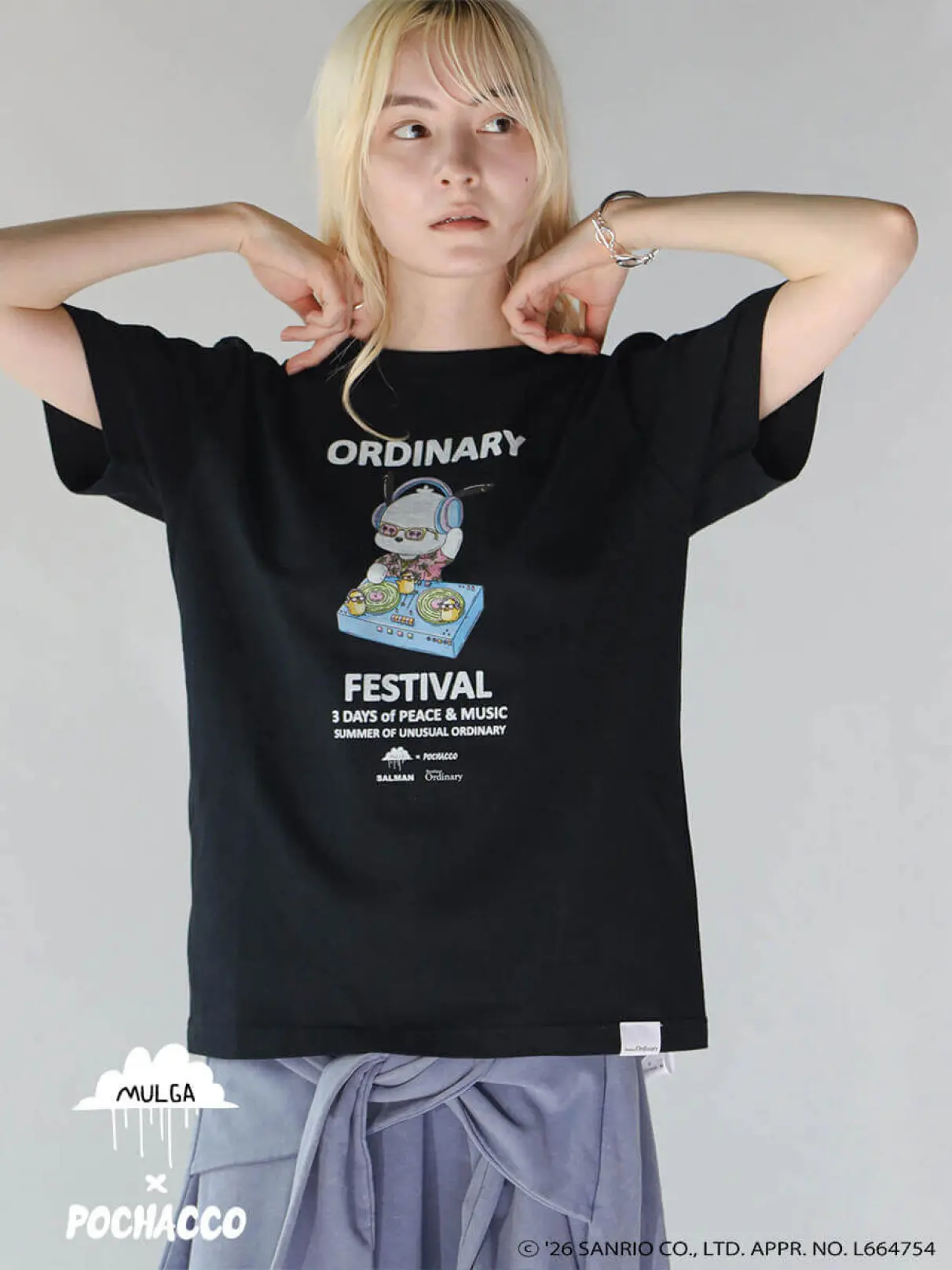MULGA×SANRIO CHARACTERS】 Pochacco T-Shirt - Boutique Ordinary