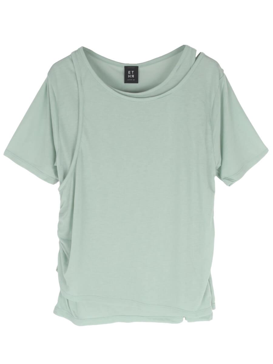 CUTOUT LAYERED TOPS