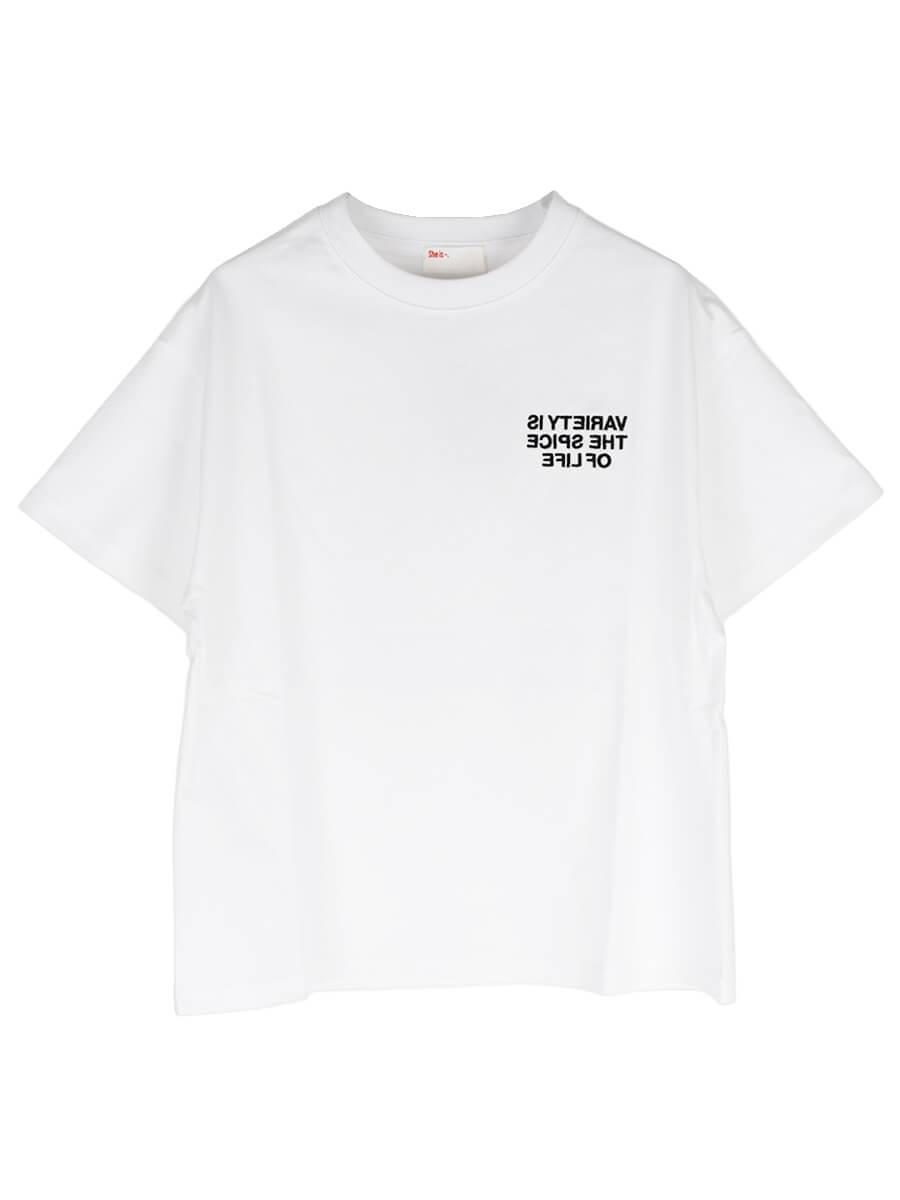BACK LOGO PRINT T-SHIRT