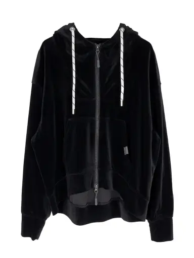 VELOUR ZIP-UP HOODIE - :ETHR OF - :ETHR OF｜YAMADAYA STORE