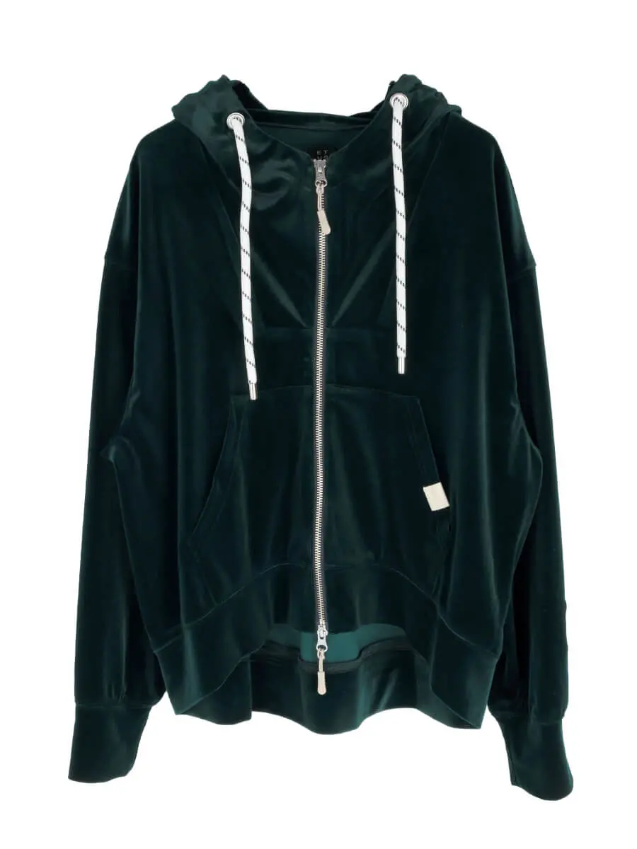 VELOUR ZIP-UP HOODIE - :ETHR OF - :ETHR OF｜YAMADAYA STORE