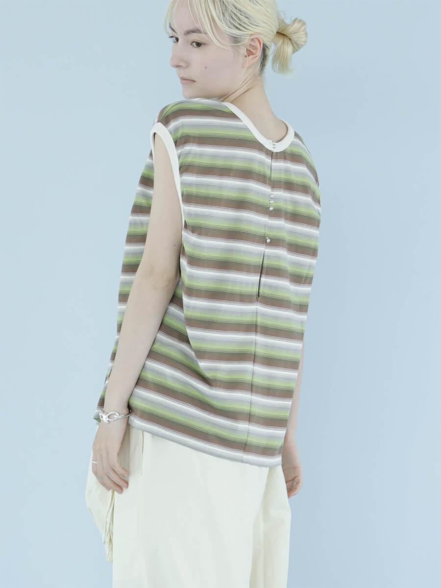 MULTI BORDER 2WAY PULLOVER
