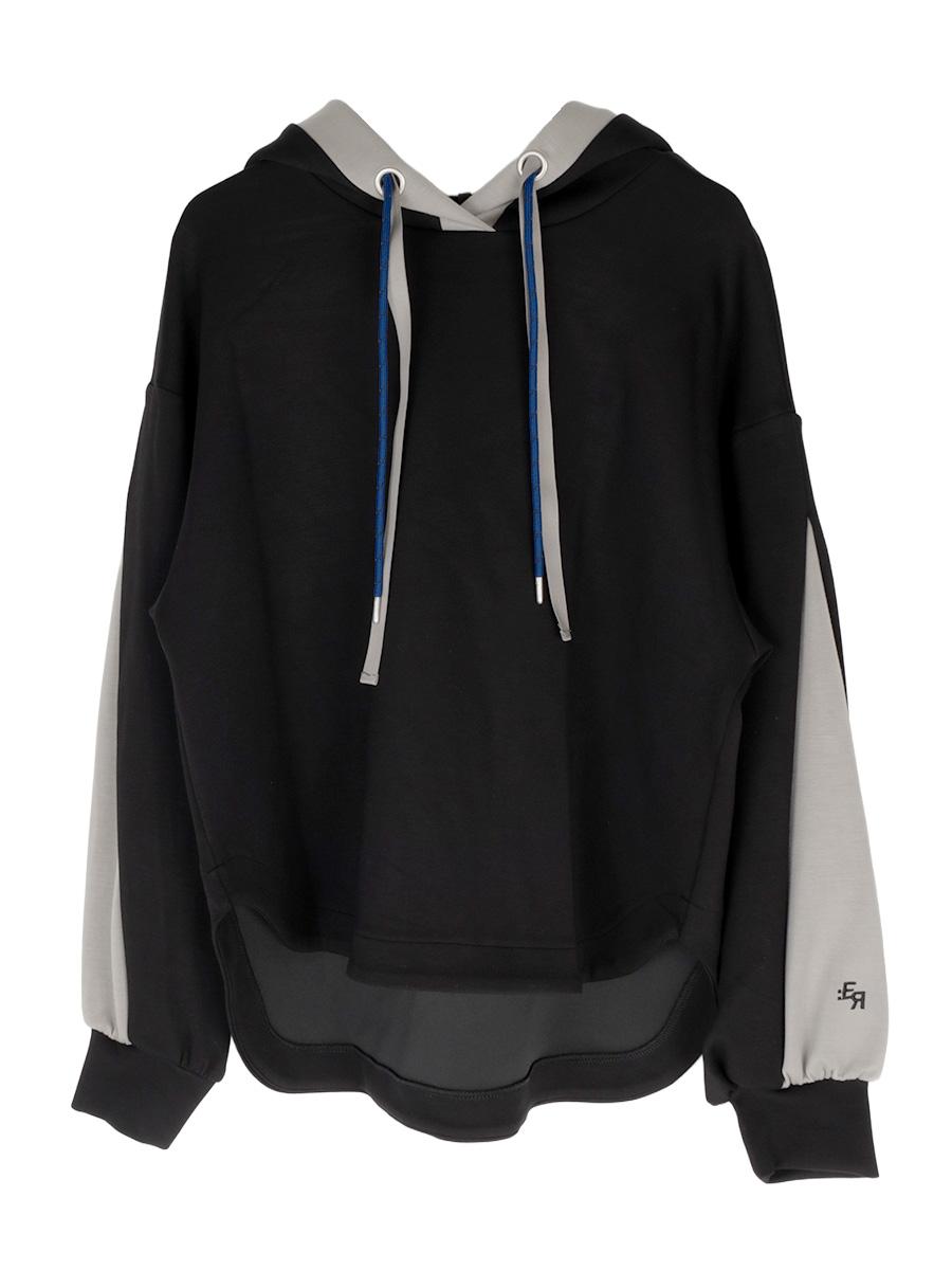 BI-COLOR BONDING HOODIE