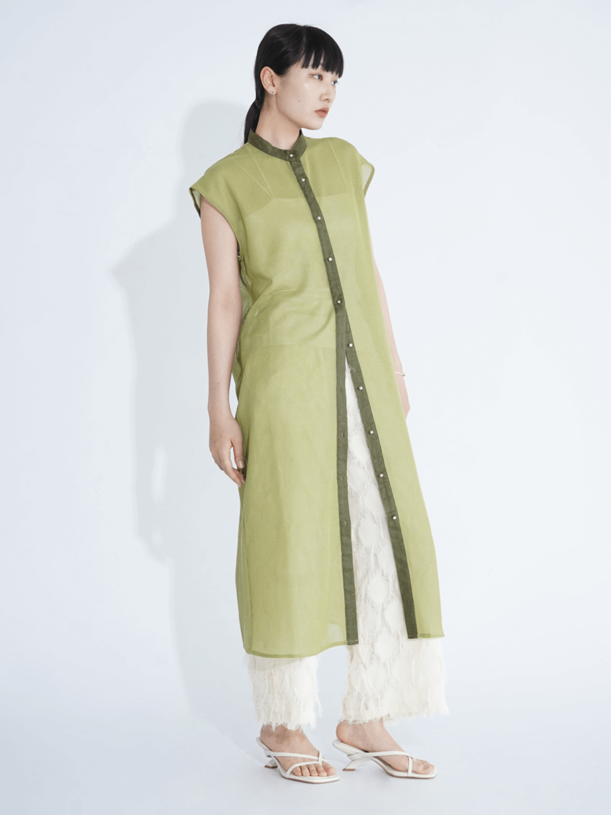 MESH LONG GILET - :ETHR OF - :ETHR OF｜YAMADAYA STORE