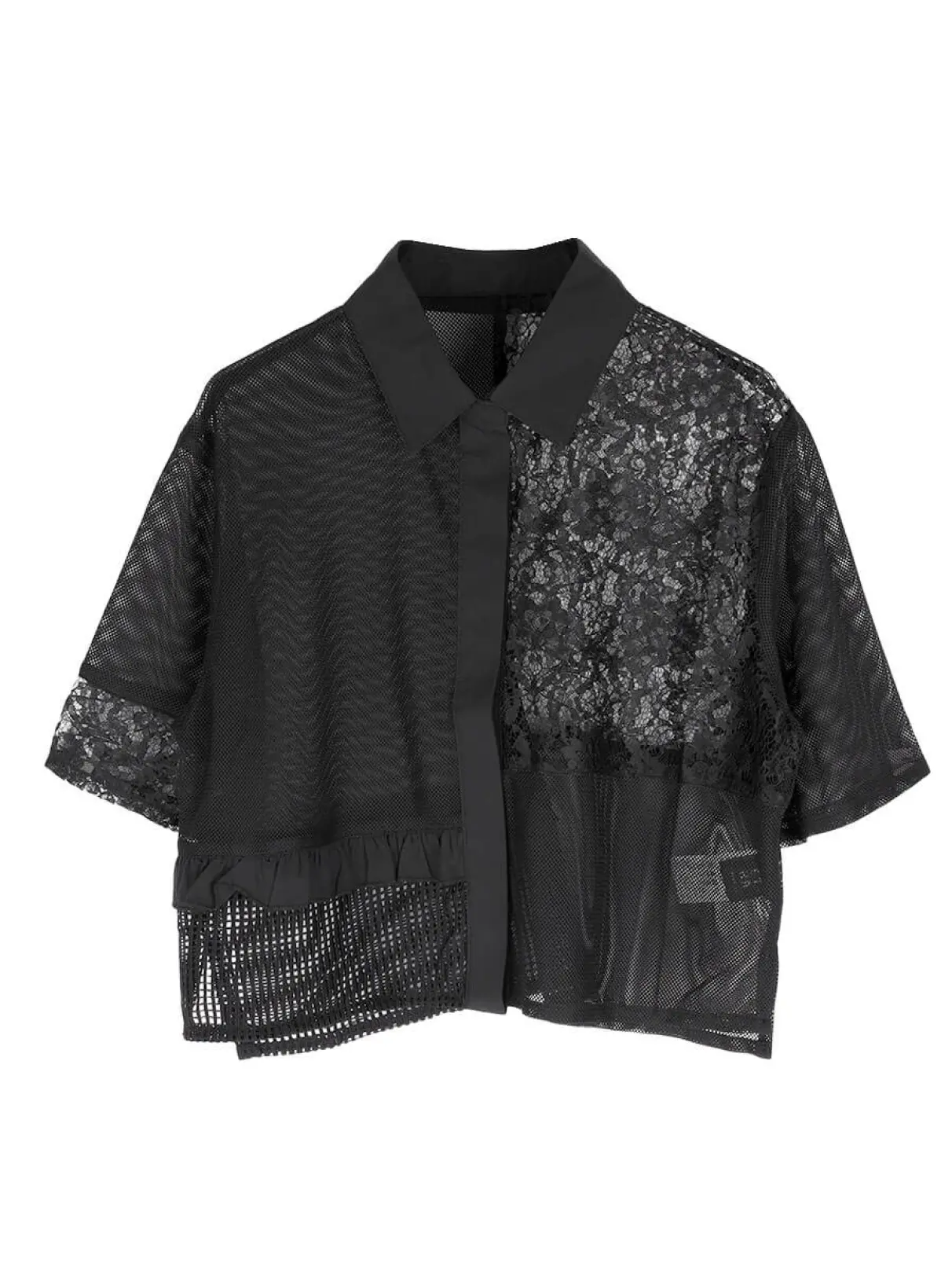 rihka sheer shirt lace