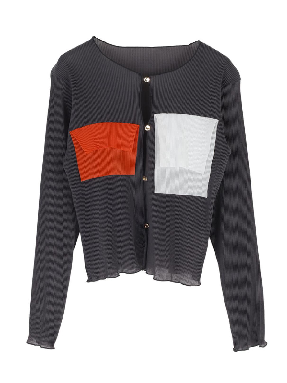 SHEER PLEATS CARDIGAN - :ETHR OF - :ETHR OF｜YAMADAYA STORE